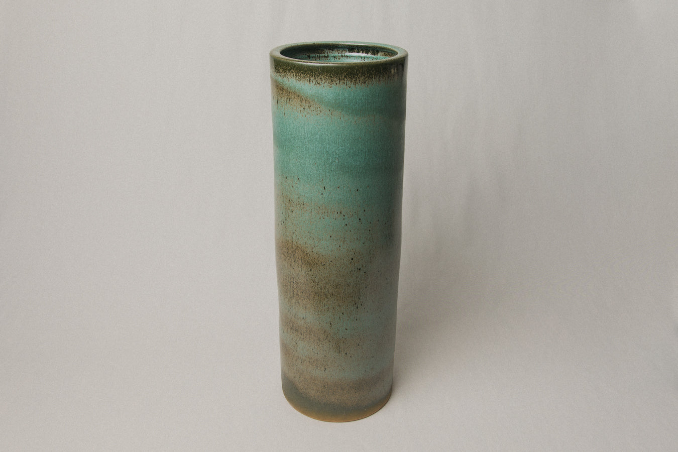 Tall cylinder ceramic VASE _ 1059