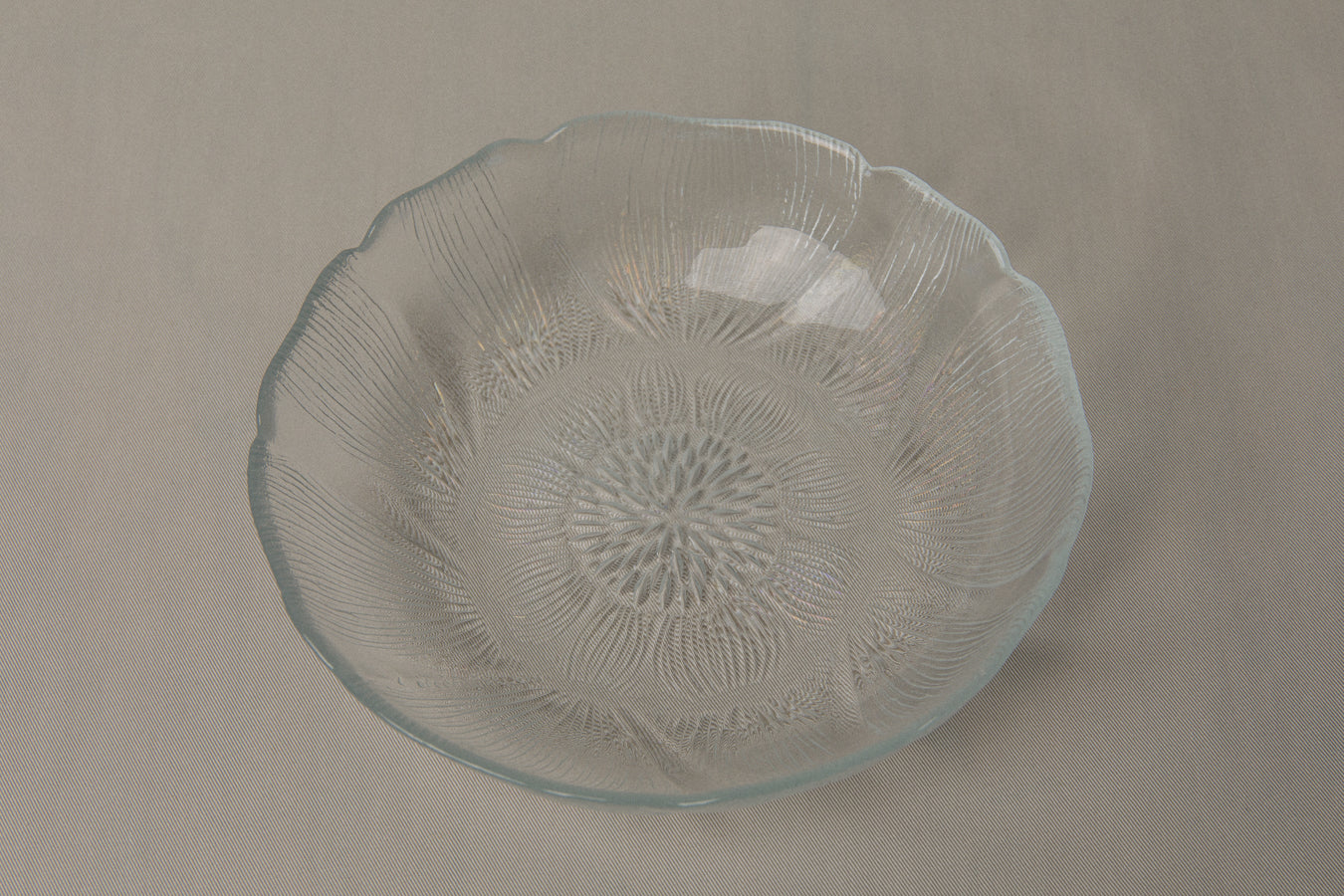Textured glass BOWLS small _ 1199