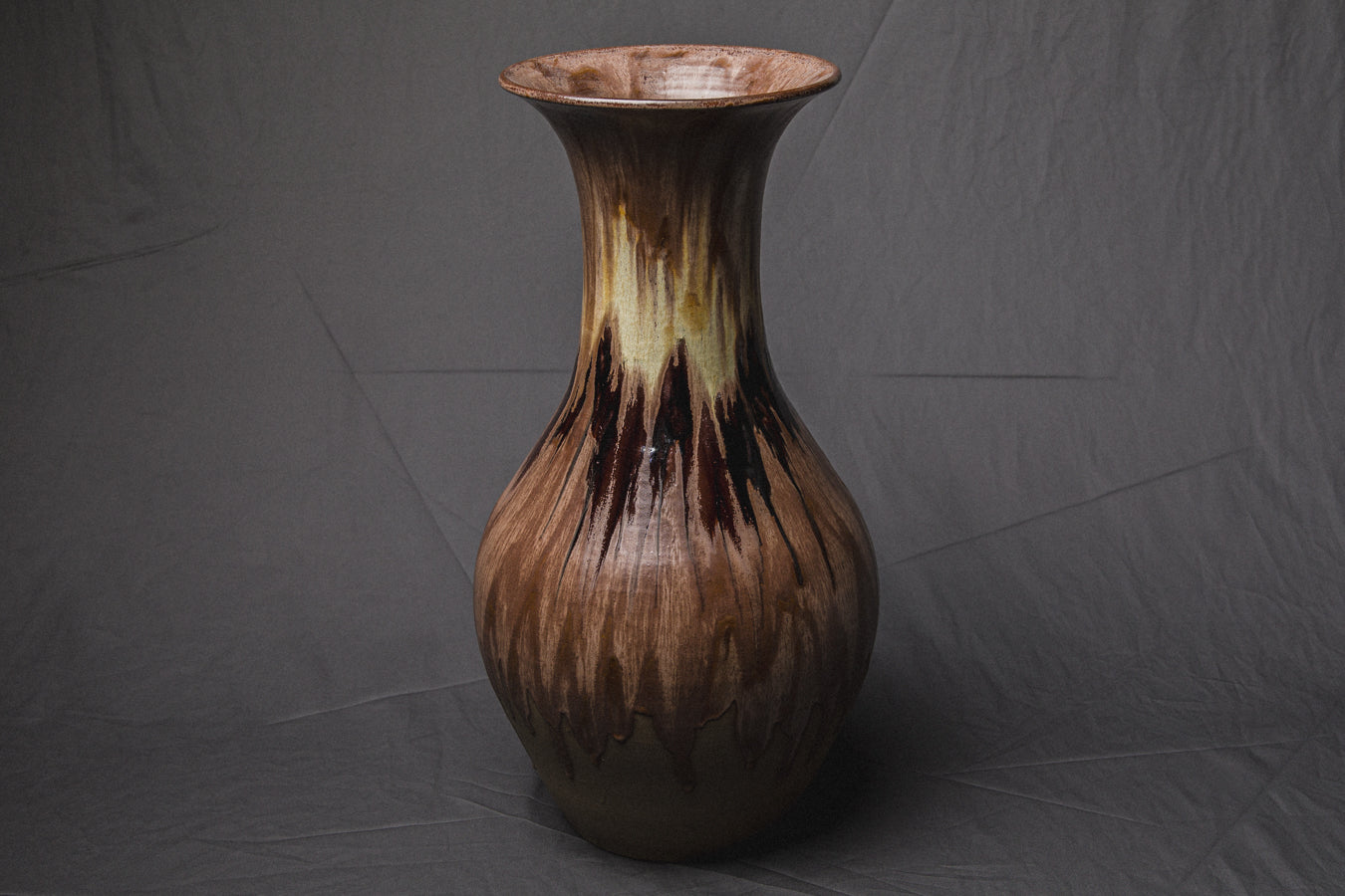 Large FLOOR VASE by Éva Bod _ 896