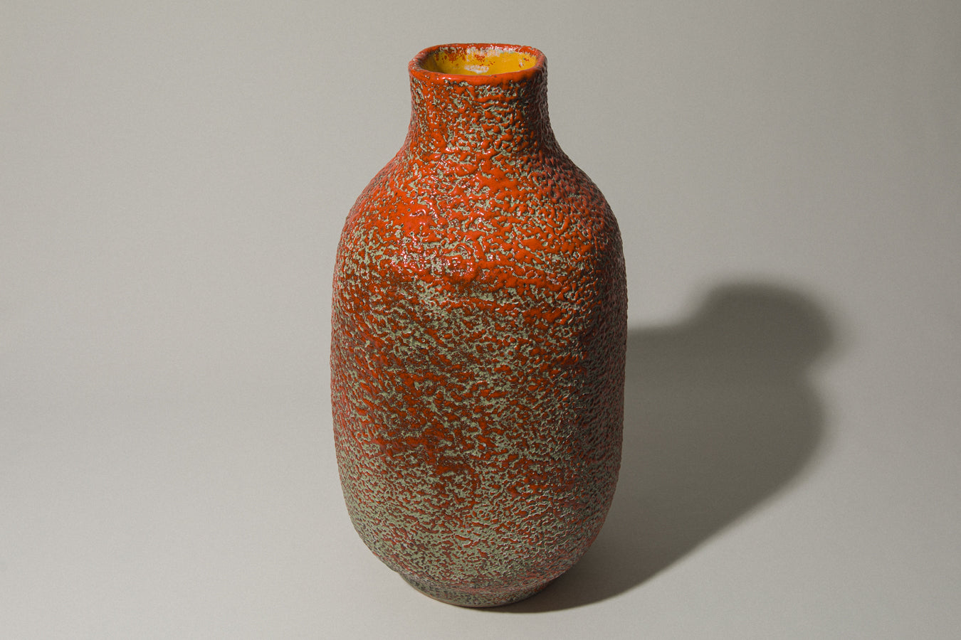 Large FLOOR VASE by Pesthidegkút Ceramics Factory