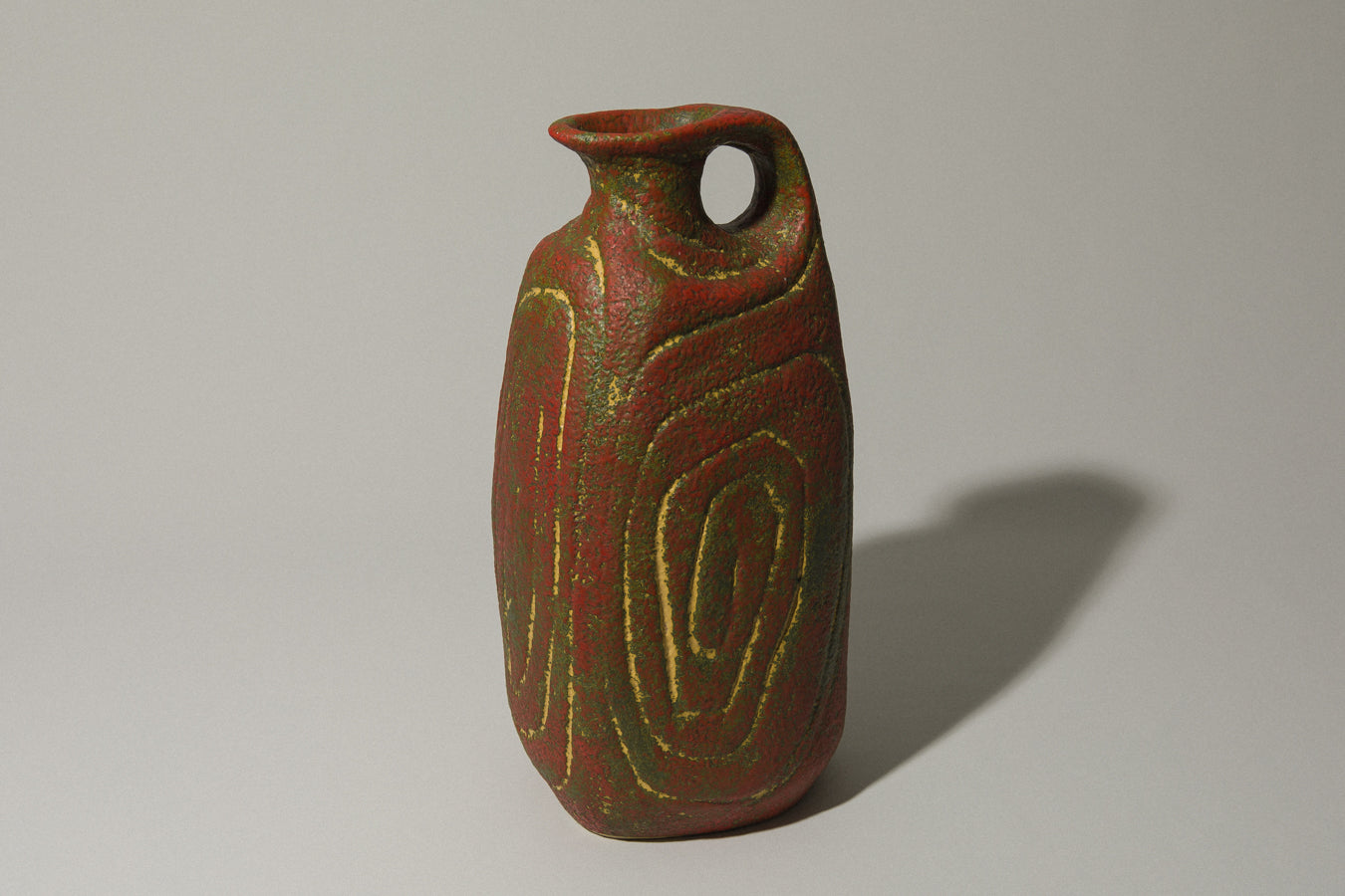 Large FLOOR VASE by Pesthidegkút Ceramics Factory