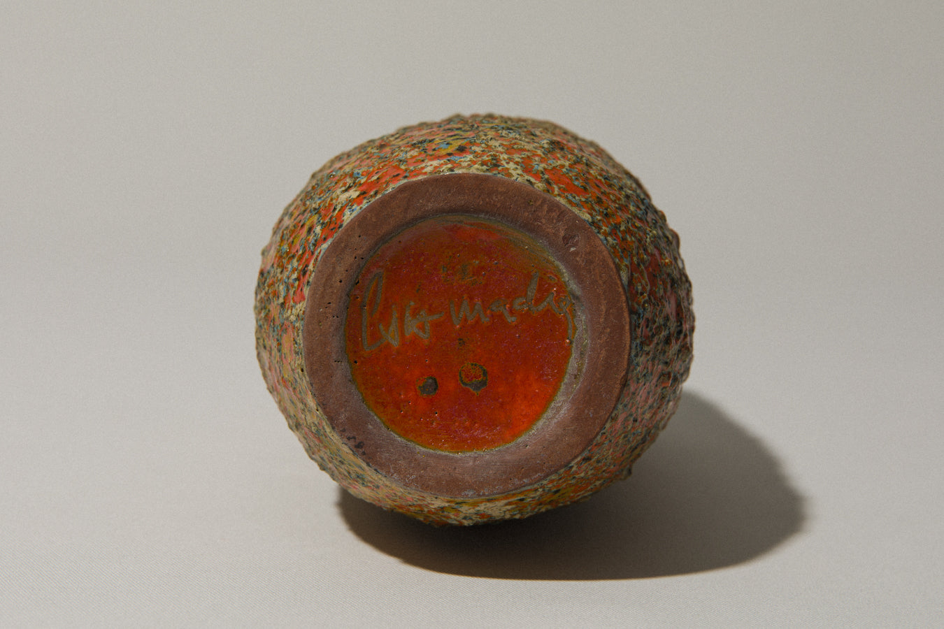 Small cigar VASE by Pesthidegkút Ceramics Factory _ 781