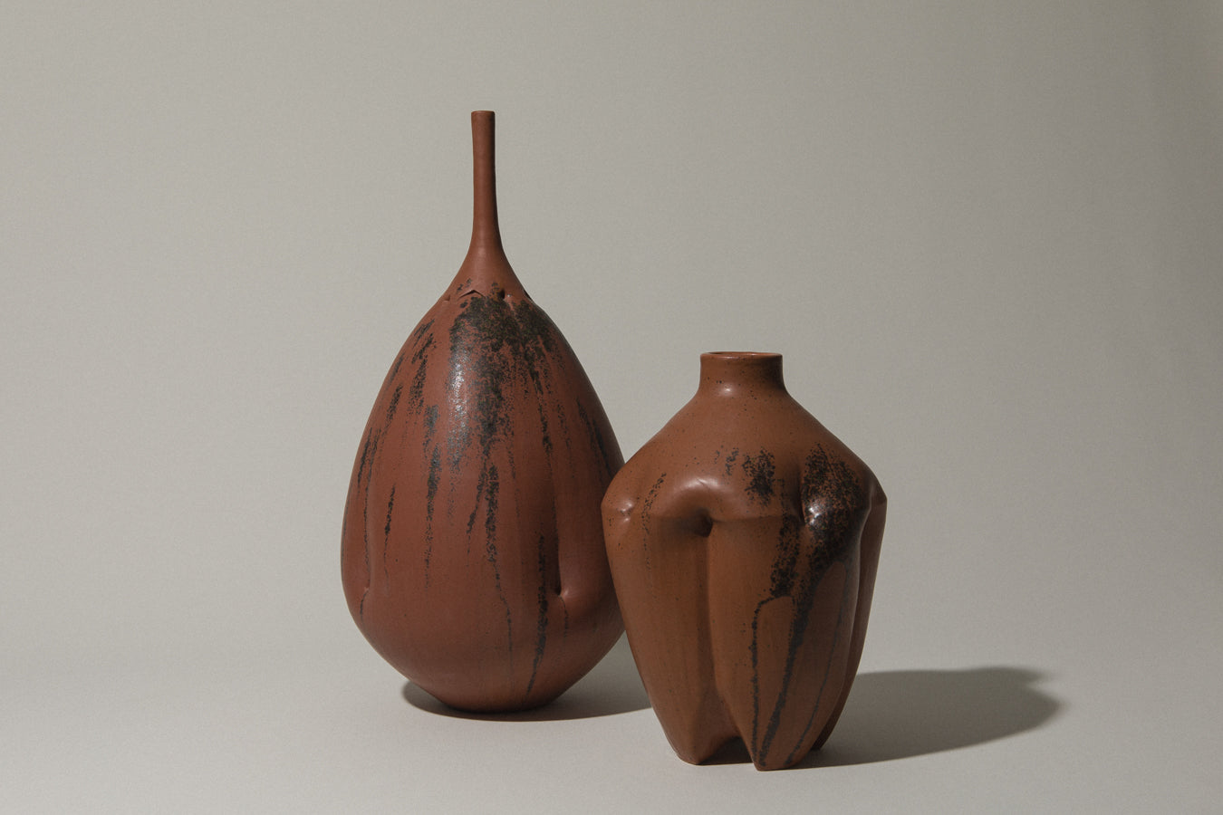 Contemporary ceramic VASE by László Mácsai