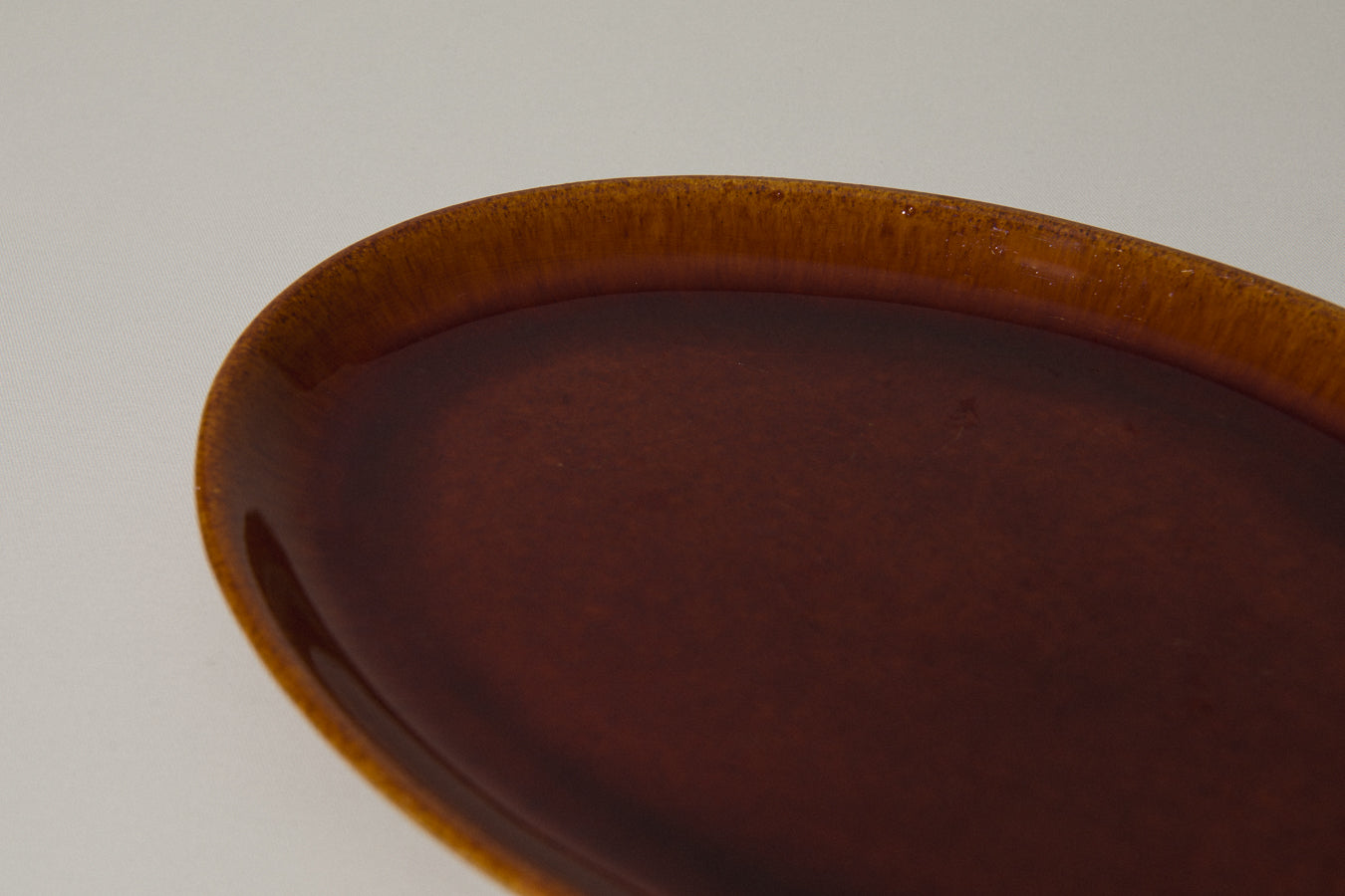 Faience SERVING PLATE