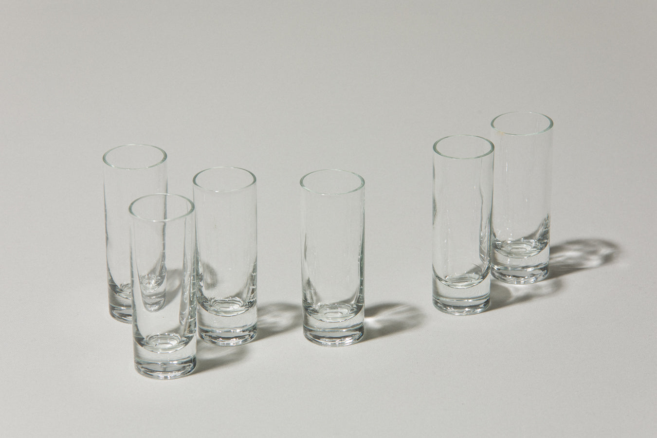 Set of six SHOOTER GLASSES