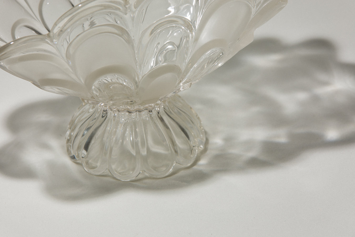 Textured FOOTED BOWL