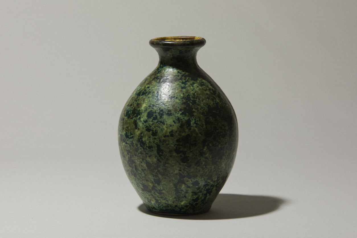 Tófej VASE with mottled glaze