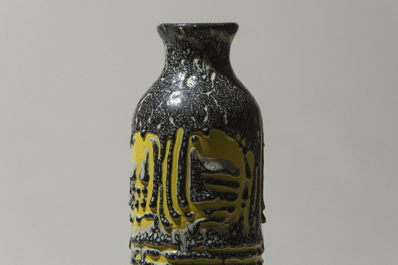 Vintage ceramic cylinder VASE