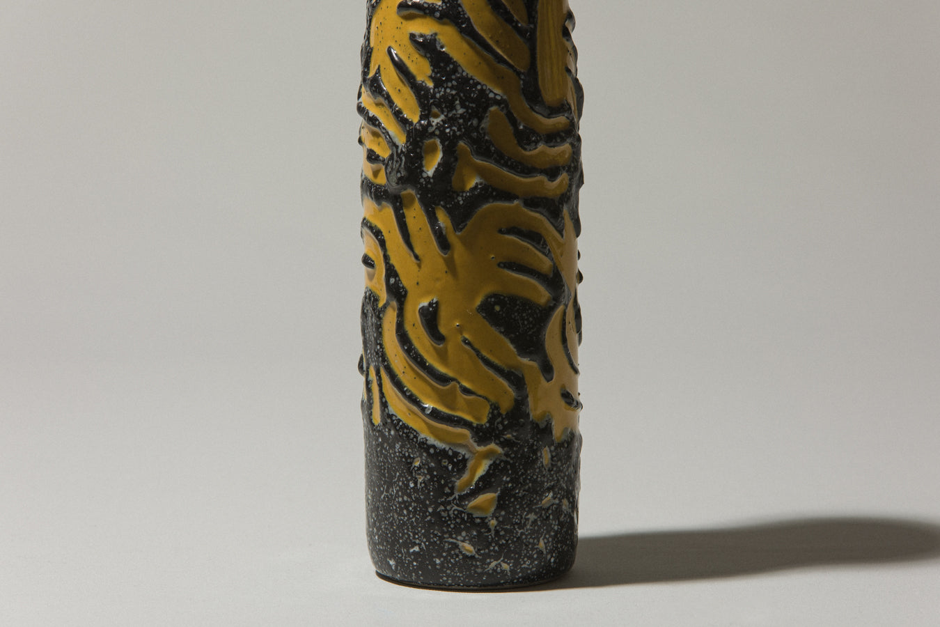 Vintage ceramic cylinder VASE