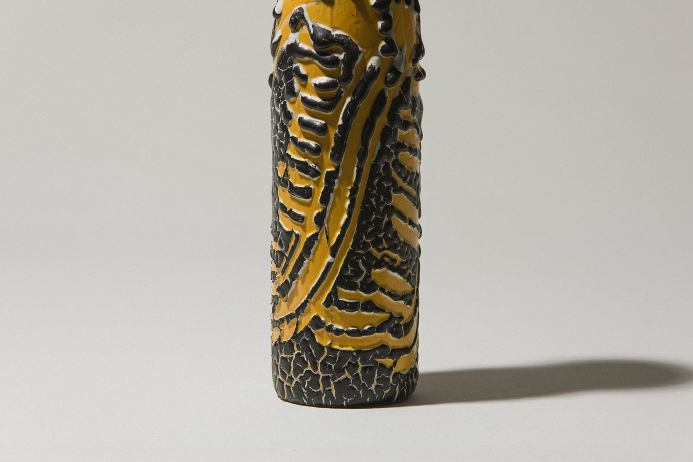 Vintage ceramic cylinder VASE