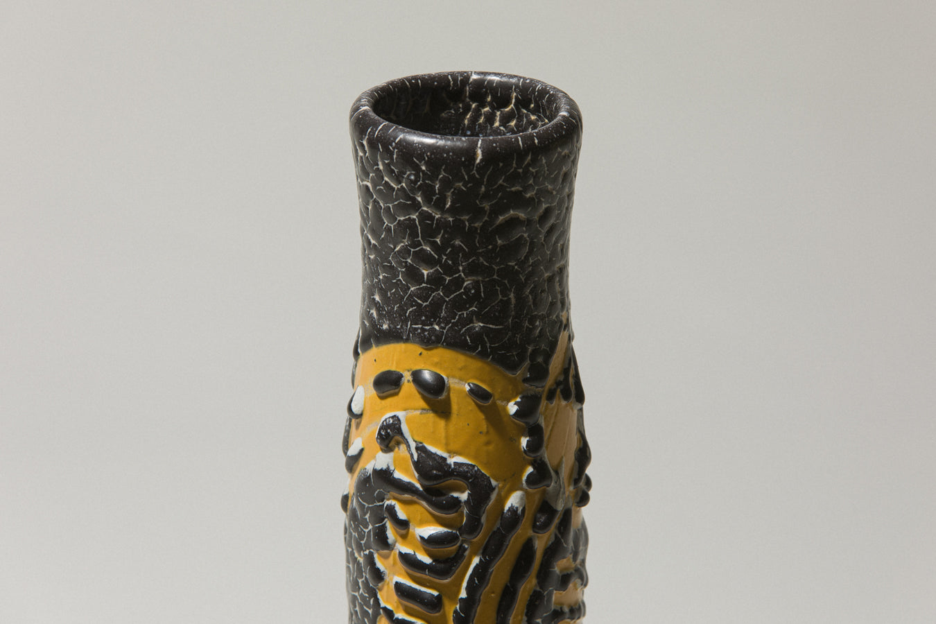 Vintage ceramic cylinder VASE