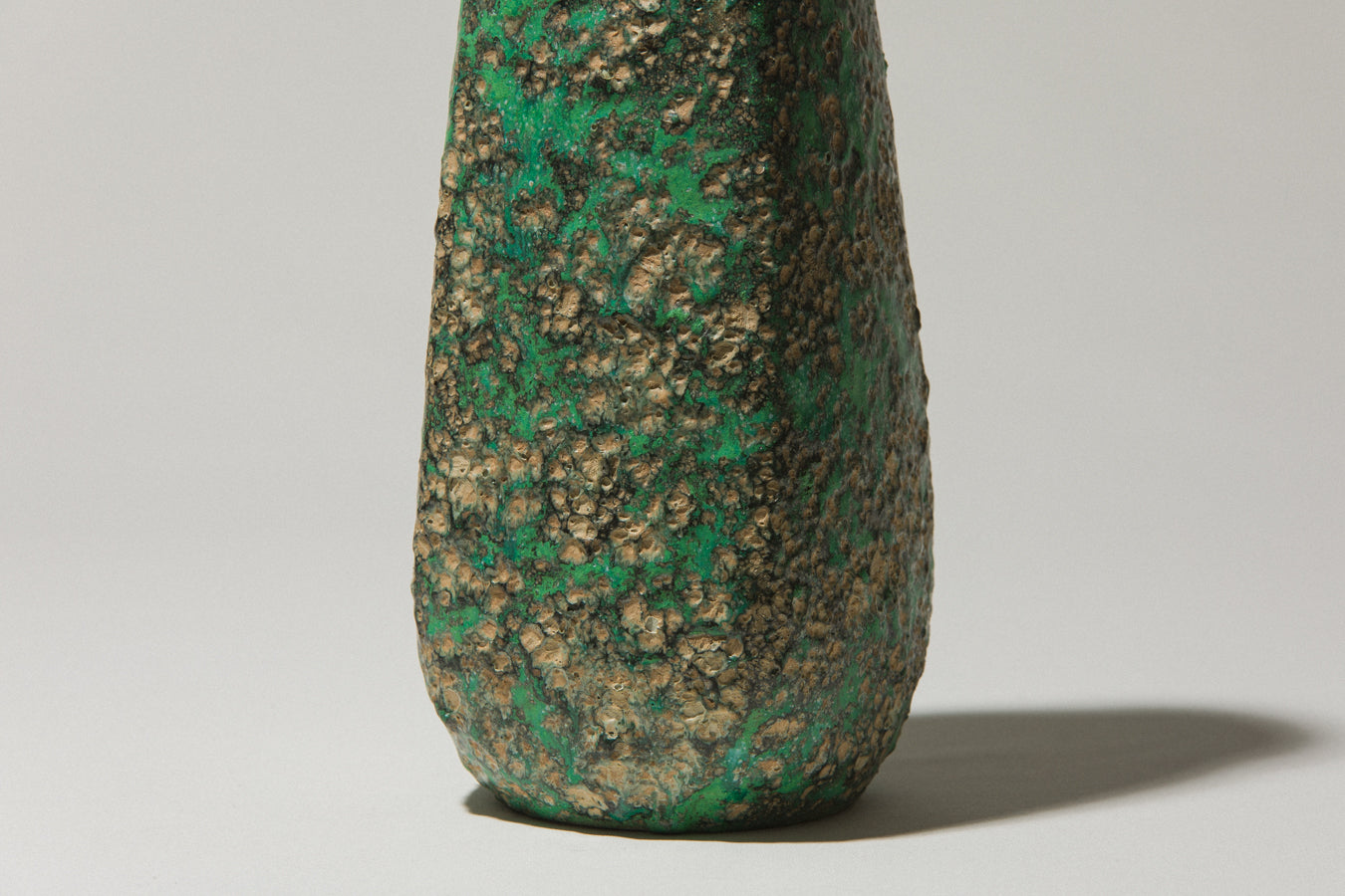 Bod ceramic VASE with mint green textured glaze
