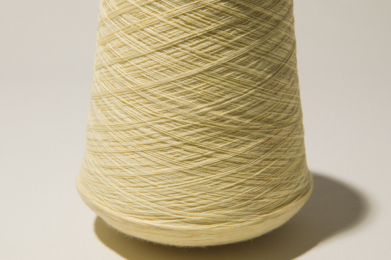 Daffodil yellow vintage YARN on cone