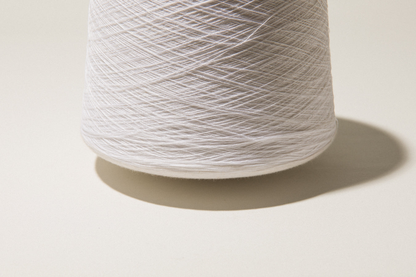 Off-white vintage YARN on cone