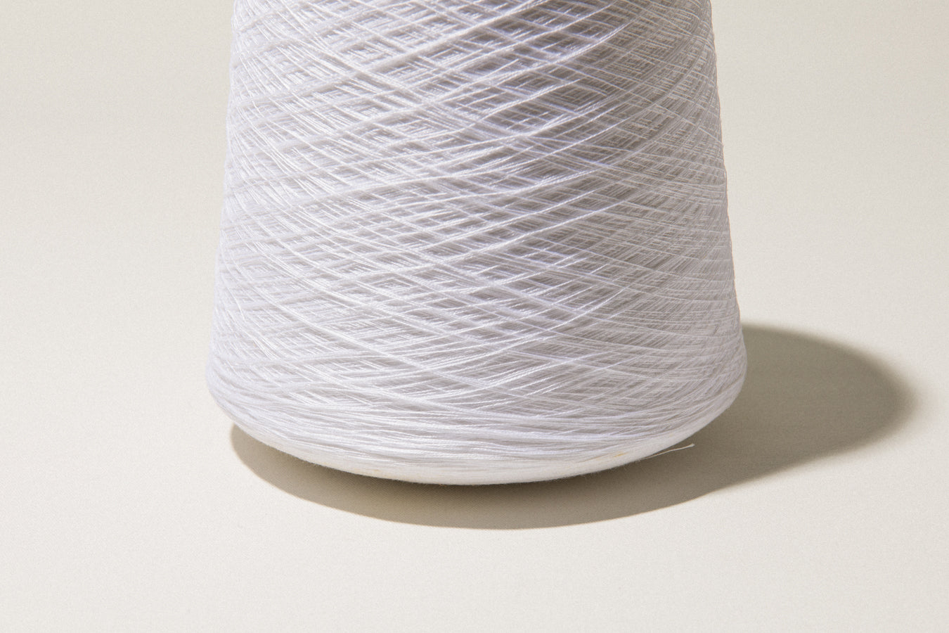 Off-white vintage YARN on cone