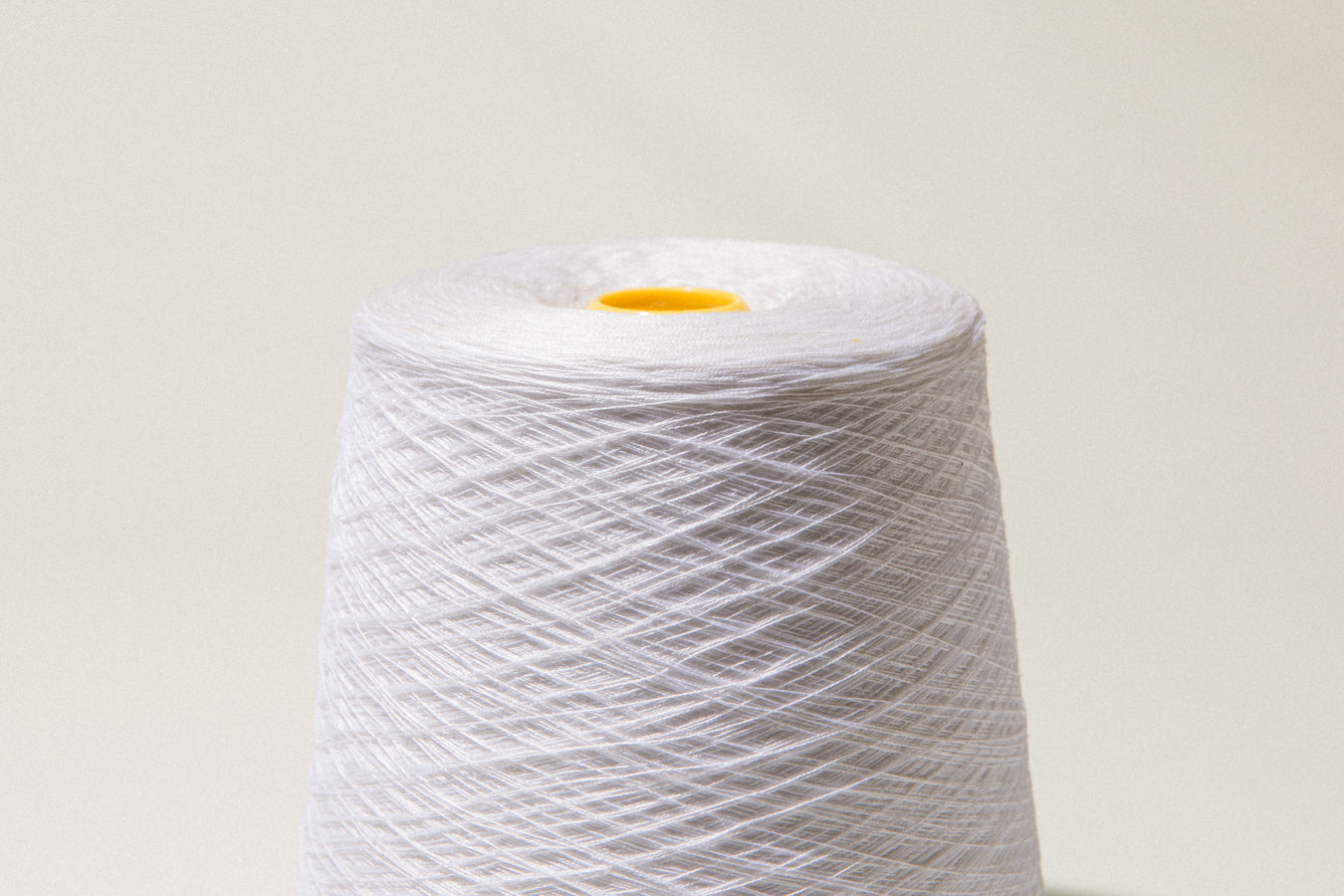 Off-white vintage YARN on cone