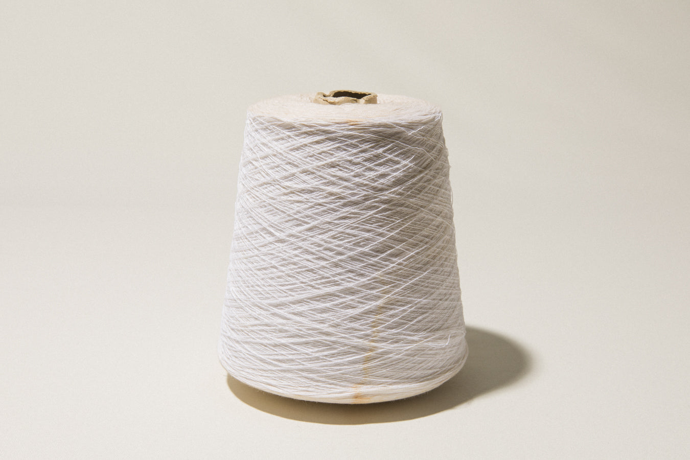 Off-white vintage YARN on cone