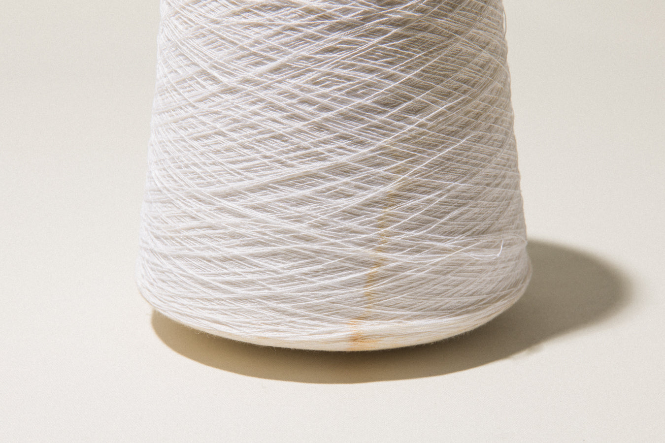 Off-white vintage YARN on cone