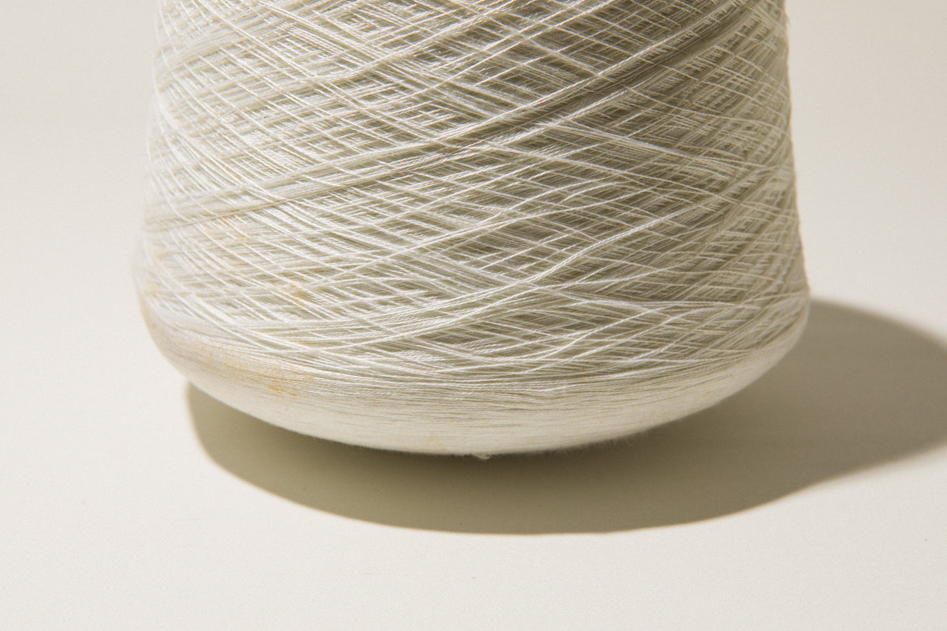 Off-white vintage YARN on cone