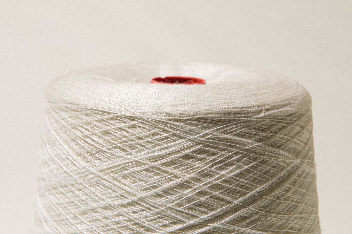 Off-white vintage YARN on cone