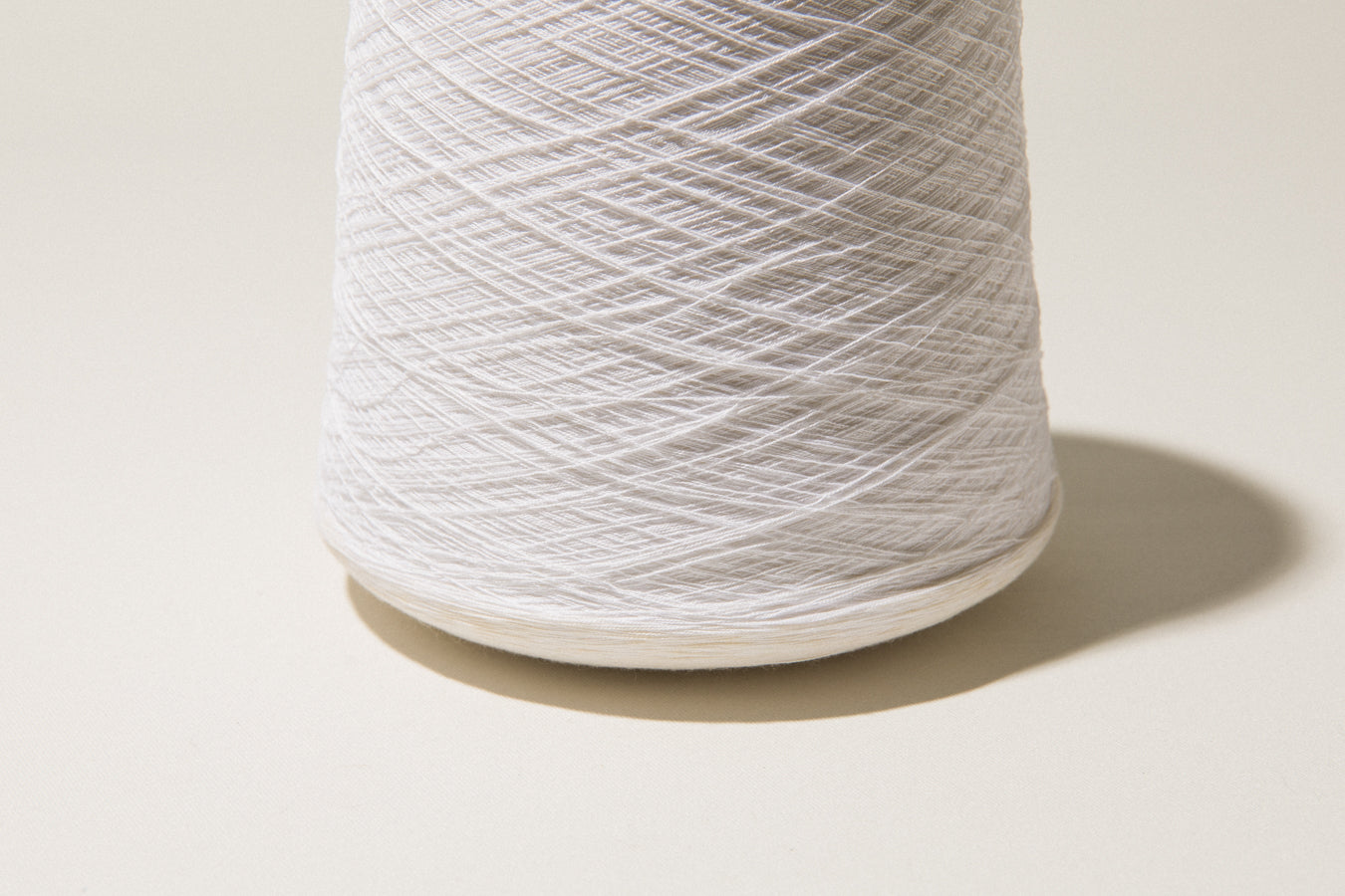 Off-white vintage YARN on cone