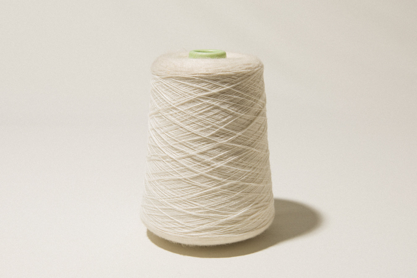 Off-white vintage YARN on cone