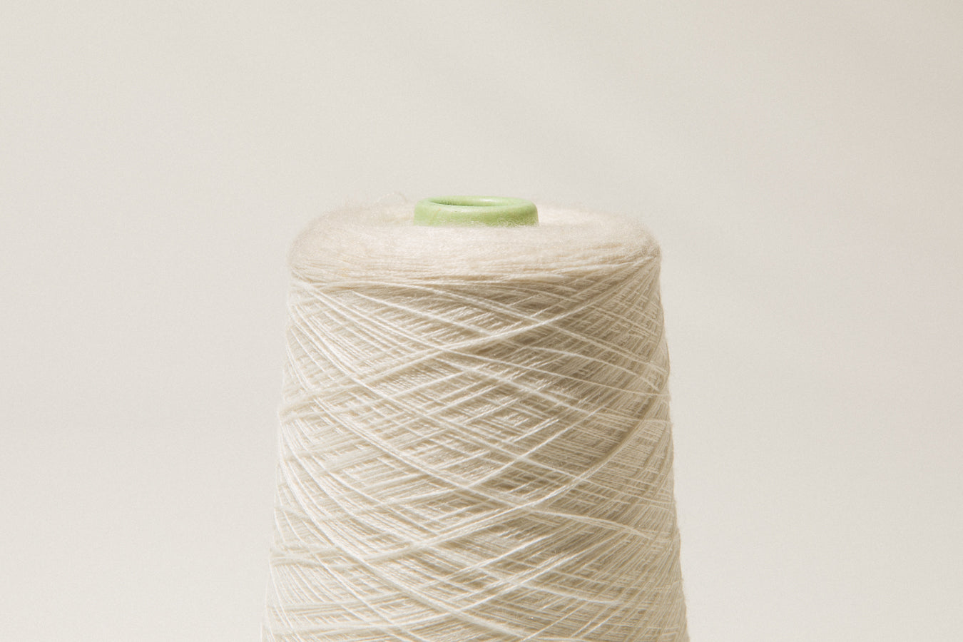Off-white vintage YARN on cone
