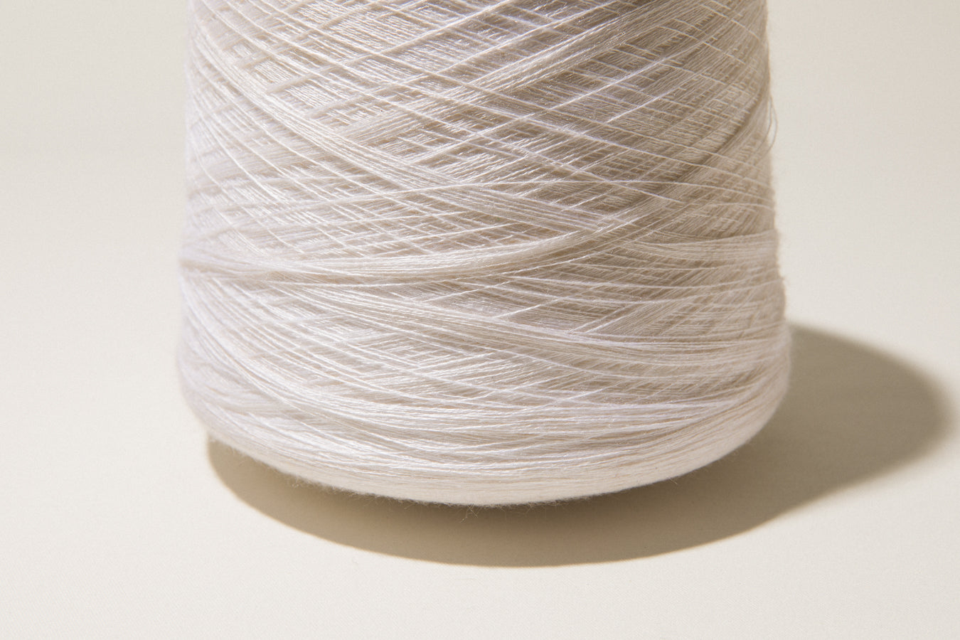 Off-white vintage YARN on cone