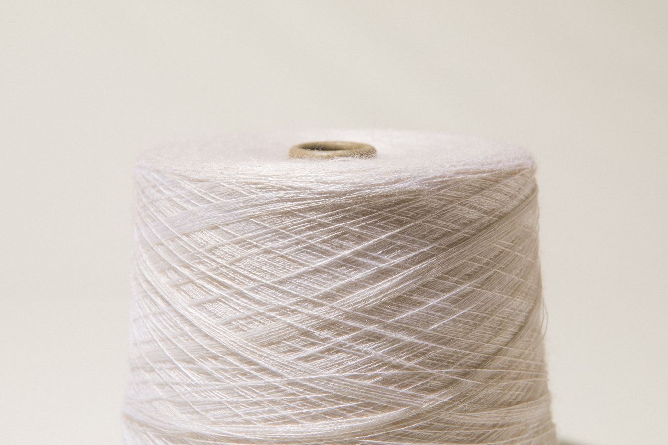 Off-white vintage YARN on cone