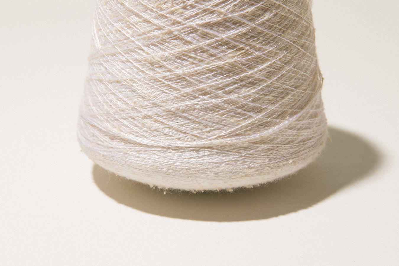 Off-white vintage YARN on cone