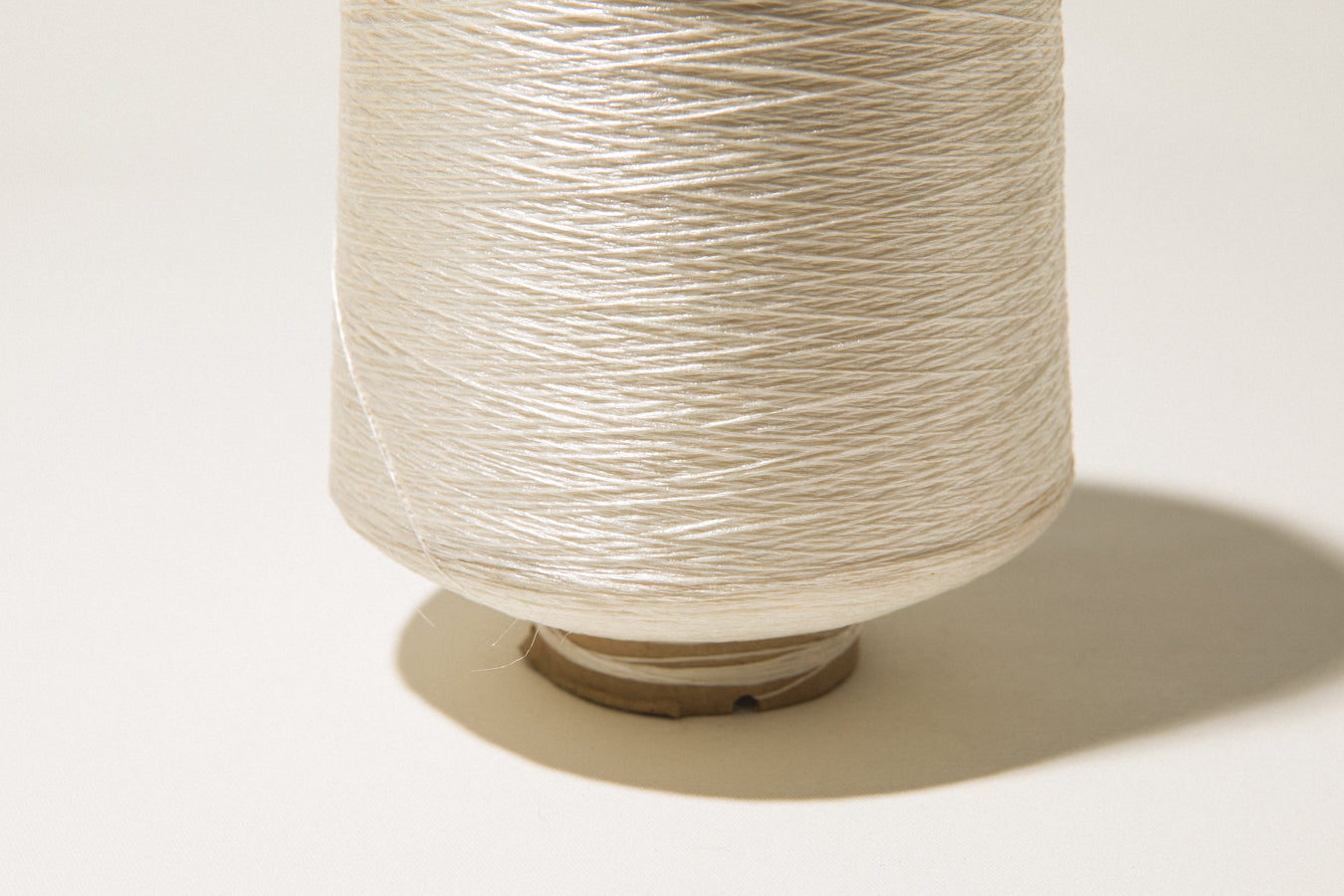 Off-white vintage YARN on cone