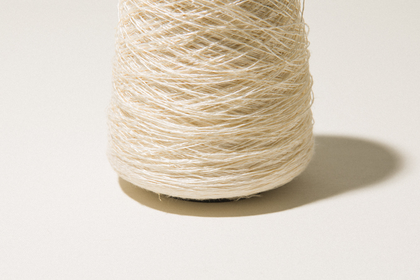 Off-white vintage YARN on cone