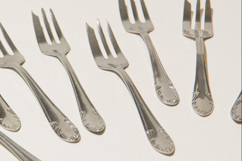 Eleven-pack DESSERT FORKS