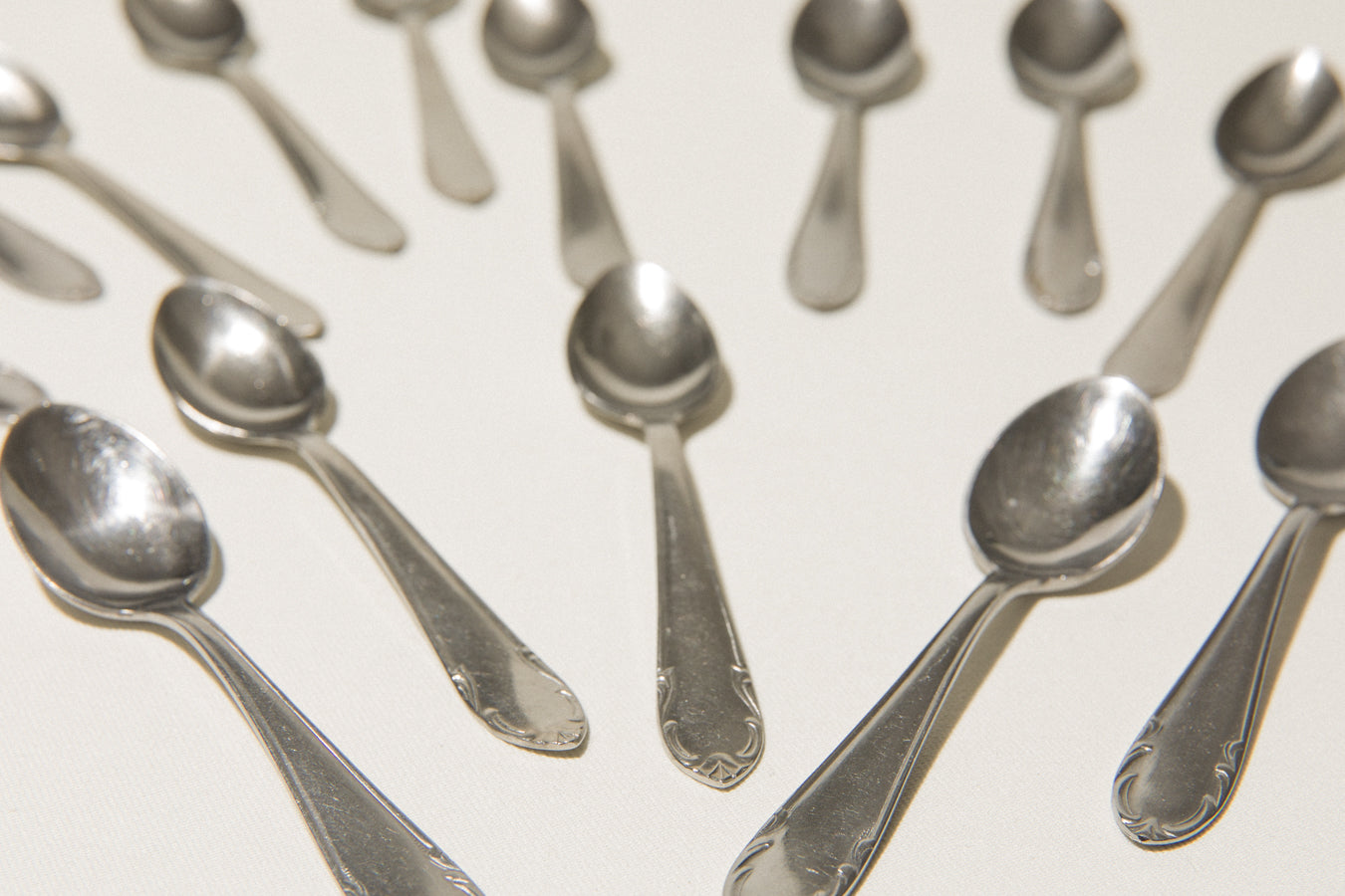 Sixteen-pack COFFEE SPOONS