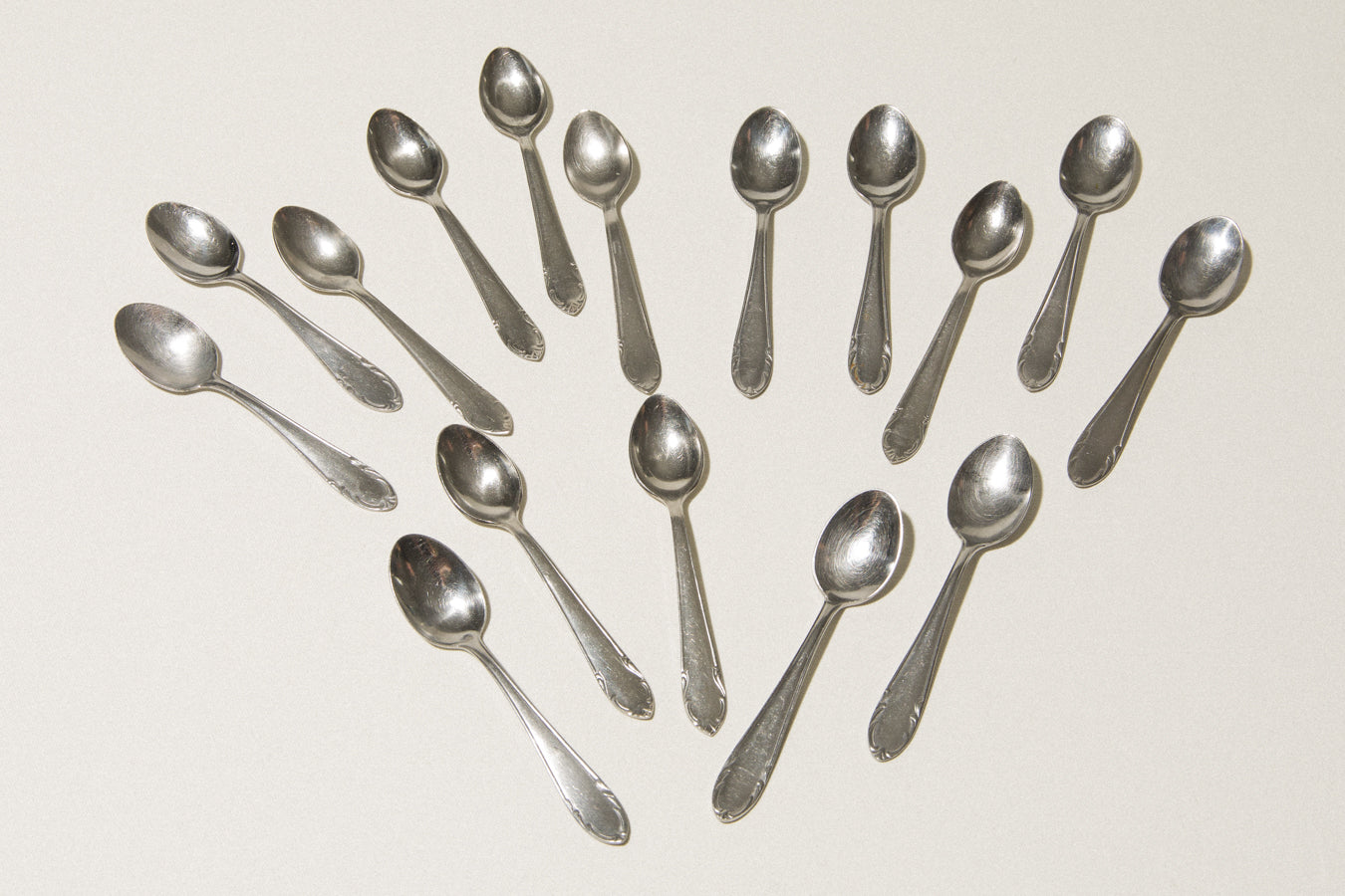 Sixteen-pack COFFEE SPOONS