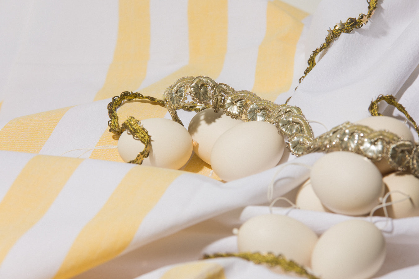 Set of six DUCK EGGS