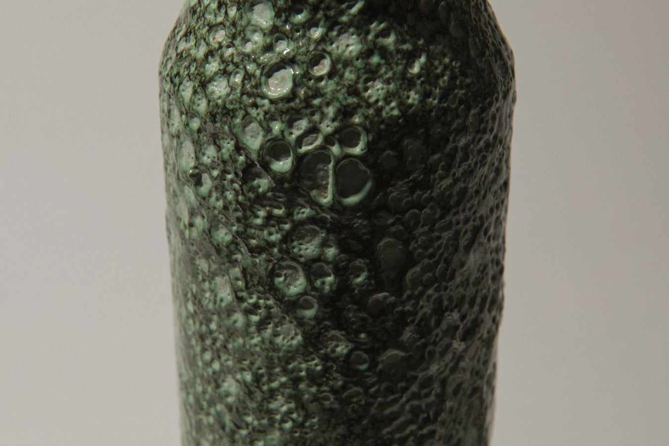 Bod ceramic VASE with mint green textured glaze