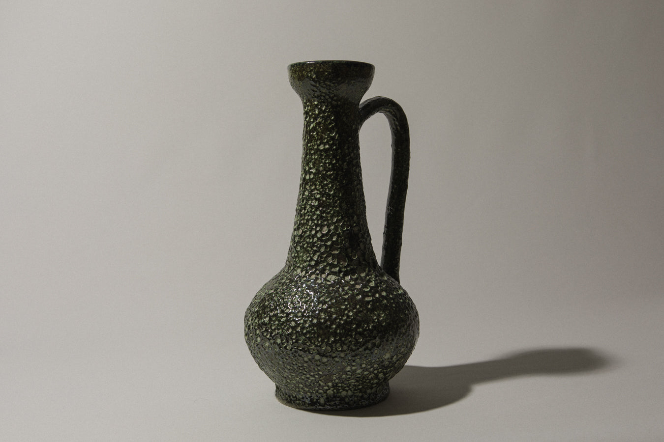 Bod ceramic VASE with mint green textured glaze