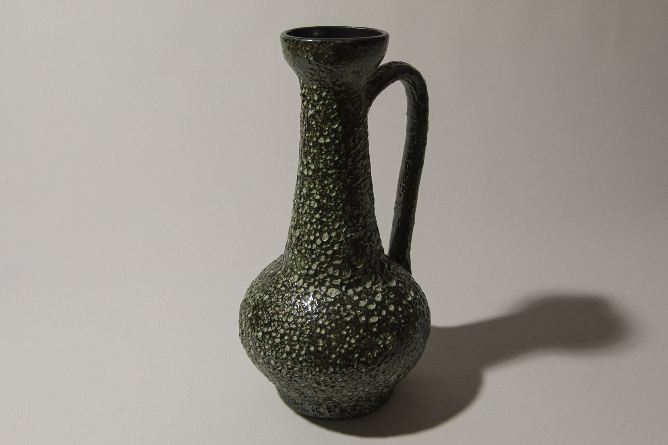 Bod ceramic VASE with mint green textured glaze