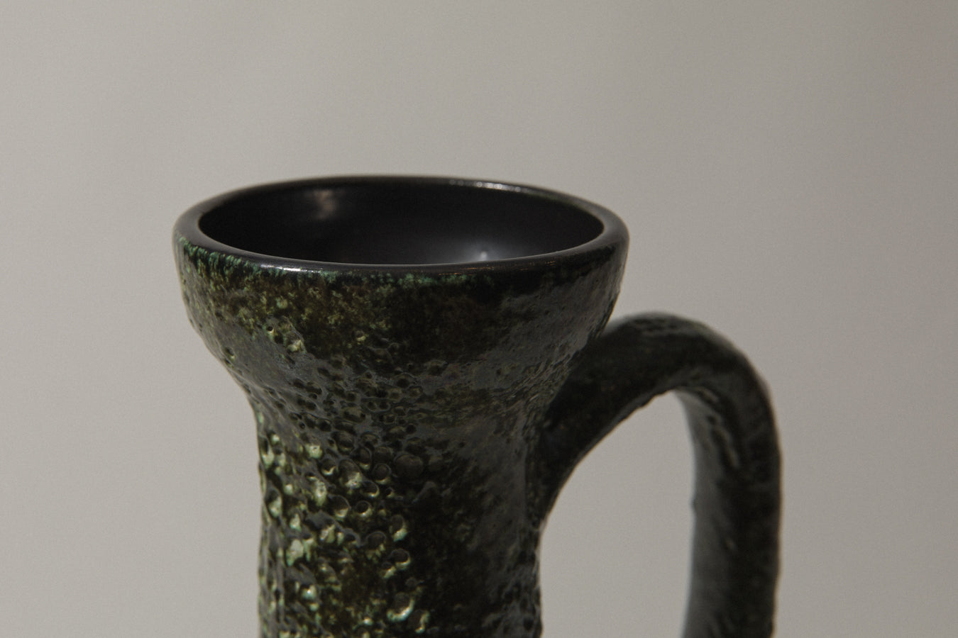 Bod ceramic VASE with mint green textured glaze