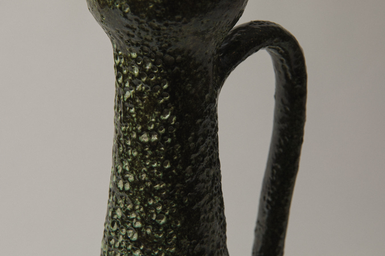 Bod ceramic VASE with mint green textured glaze