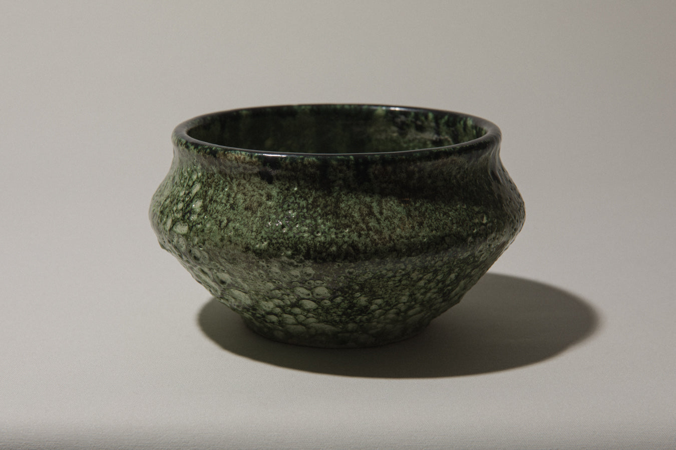 Bod ceramic BOWL with mint green textured glaze