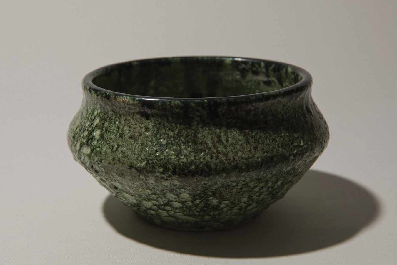 Bod ceramic BOWL with mint green textured glaze