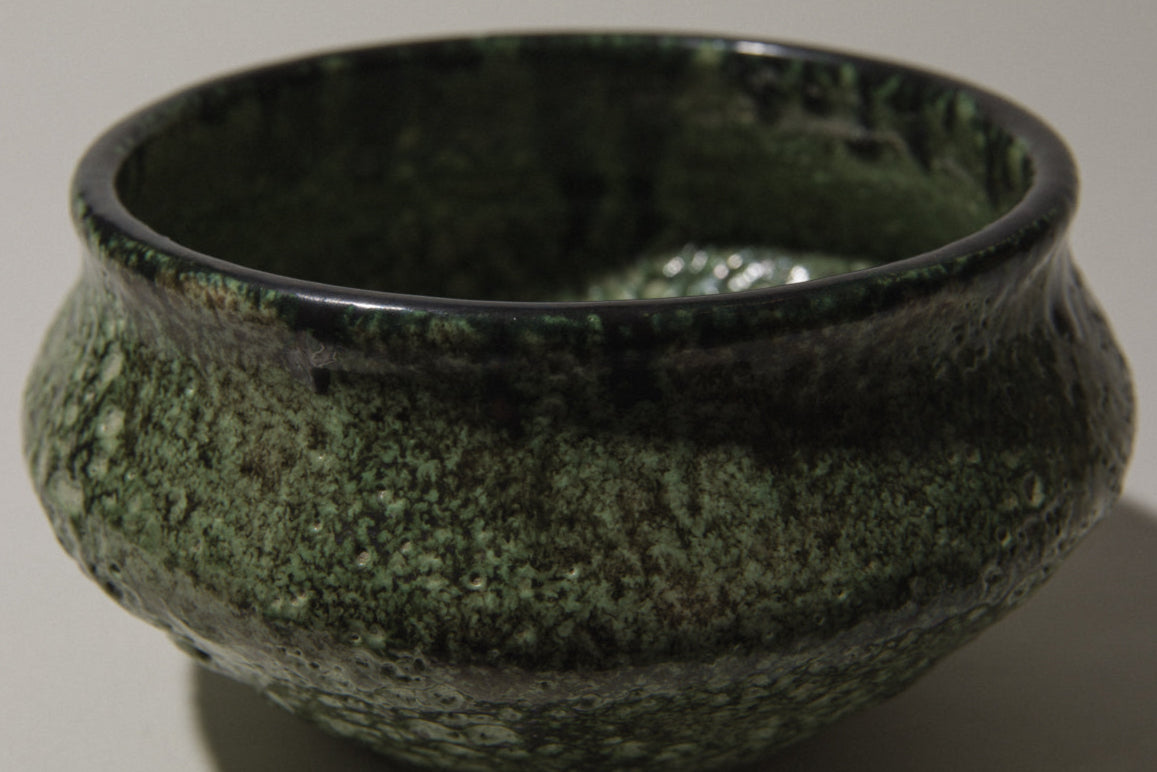Bod ceramic BOWL with mint green textured glaze