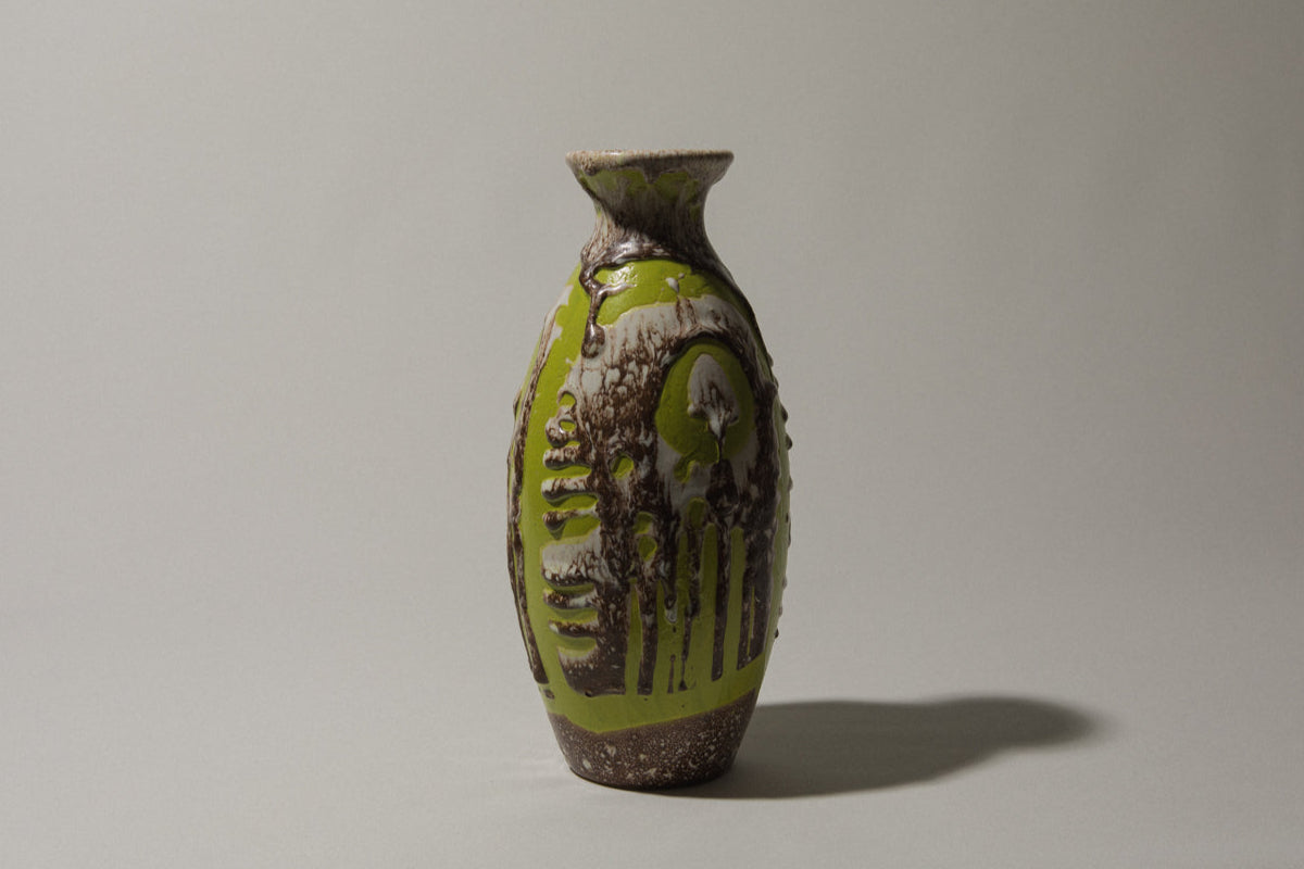 Vintage ceramic torpedo VASE