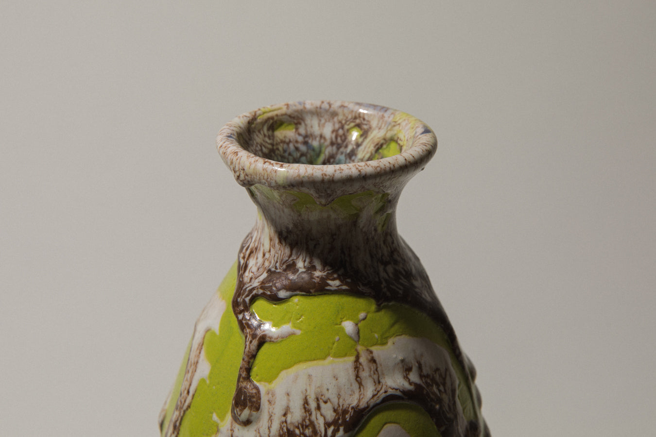 Vintage ceramic torpedo VASE