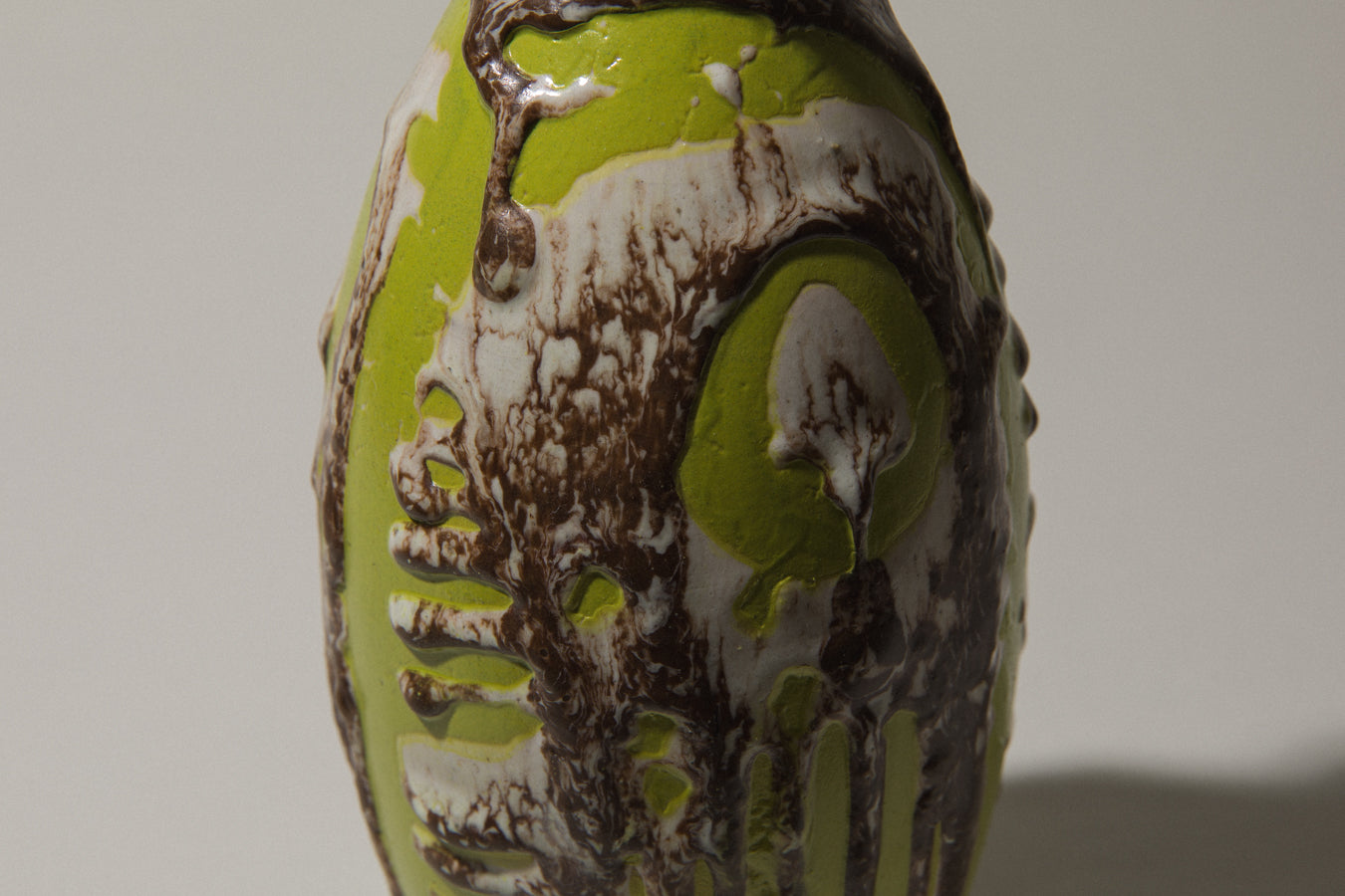 Vintage ceramic torpedo VASE