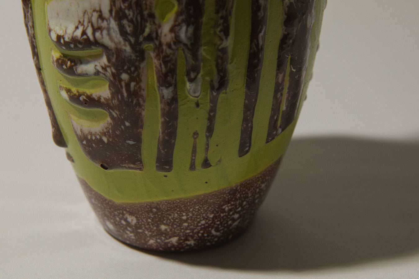 Vintage ceramic torpedo VASE