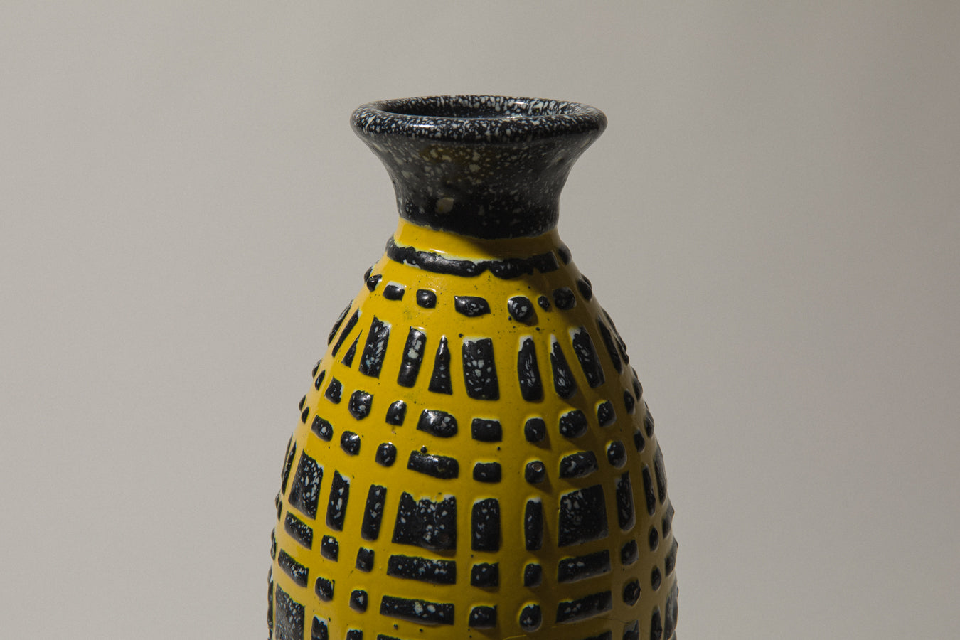 Vintage ceramic grenade VASE