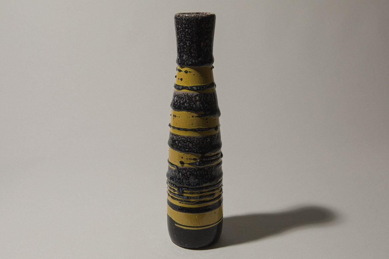 Vintage ceramic cylinder VASE